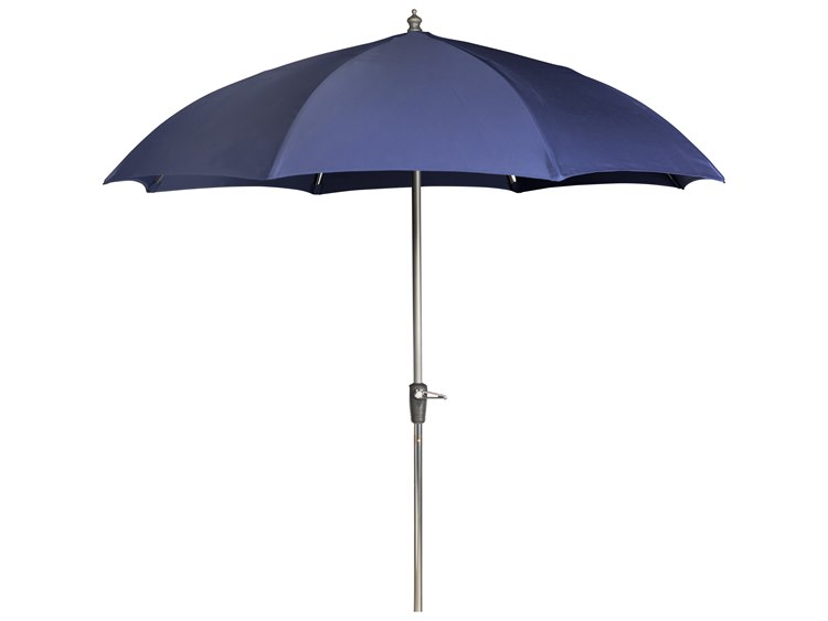 Woodard Dome Aluminum 7.5 Foot Octagon Market Umbrella