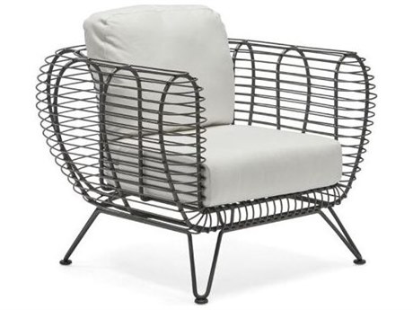 Woodard Latitude Wrought Iron Lounge Chair
