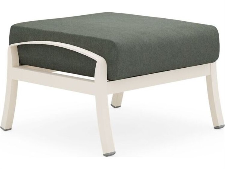 Woodard Scala Aluminum Cushion Ottoman