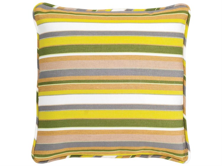 Woodard 20 Square Throw Pillow with Faux Down Fill