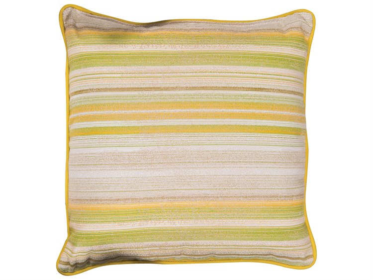 Woodard Square Throw Pillow with Faux Down Fill