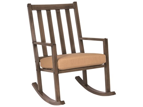 Woodard Closeout Woodlands Aluminum Large Rocker Lounge Chair