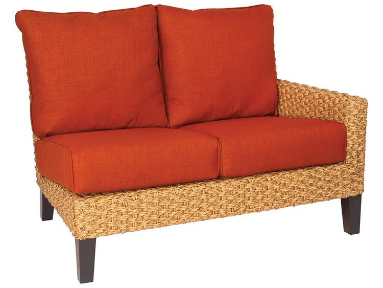 Woodard Whitecraft Mona RAF Loveseat Sectional Replacement Cushions