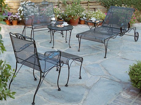 Vintage Woodard Wrought Iron Patio Furniture