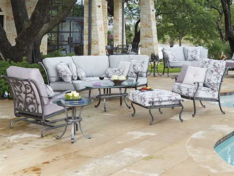 Woodard New Orleans Collection Woodard New Orleans Cast Aluminum Lounge Set