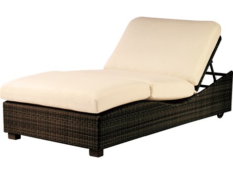 Woodard Montecito Double Chaise Lounge Seat & Back Replacement Cushions