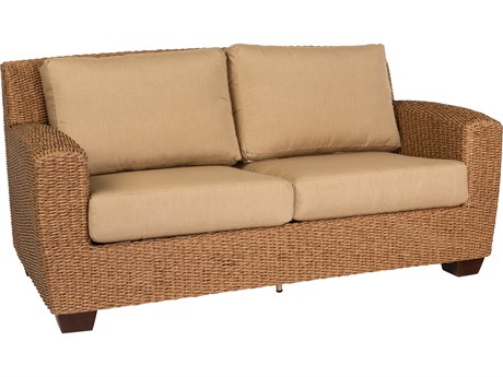 Woodard Saddleback Loveseat Seat & Back Replacement Cushions
