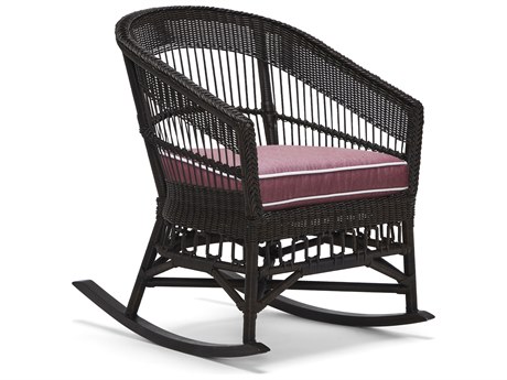 Woodard Alexa Hampton San Michele Wicker Patio Rocker Chair