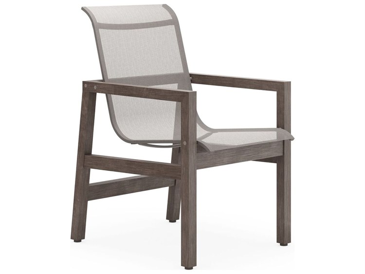 Woodard Sierra Teak Sling Dining Chair