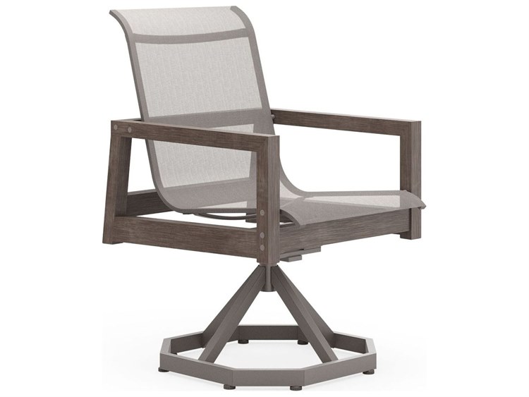 Woodard Sierra Teak Sling Dining Chair