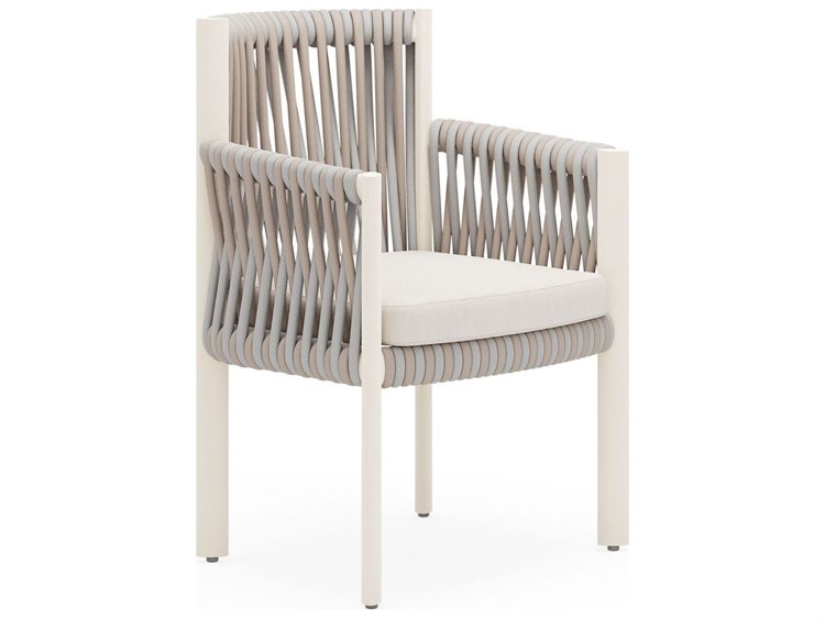 Woodard Eve Aluminum Cushion Dining Chair