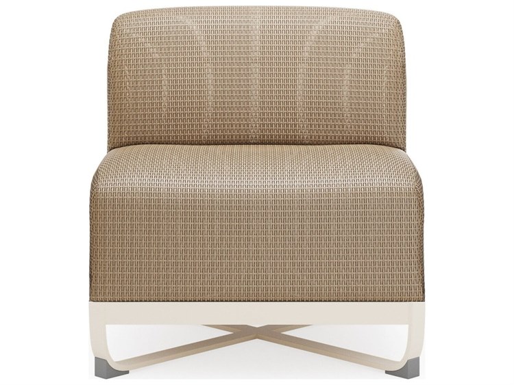 Woodard Juno Aluminum Wicker Lounge Chair