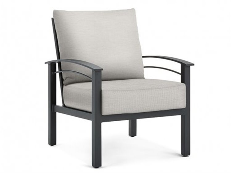 Winston Quick Ship Stanford Cushion Aluminum Lounge Chair