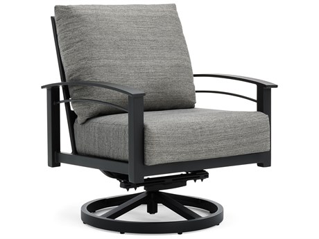 Tropitone Muirlands Cushion Aluminum High Back Swivel Rocker Lounge ...