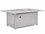 Winston Quick Ship Merge Textured Pewter Aluminum 24'' Square Side Table  WSHQ3024STPW