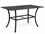Winston Quick Ship Merge Textured Pewter Aluminum 50''W x 32''D Rectangular Coffee Table  WSHQ3050TPW