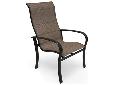 Winston Quick Ship Savory Sling Aluminum Ultimate High Back Dining Winston Quick Ship Savory Sling Aluminum Ultimate High Back Dining Chair