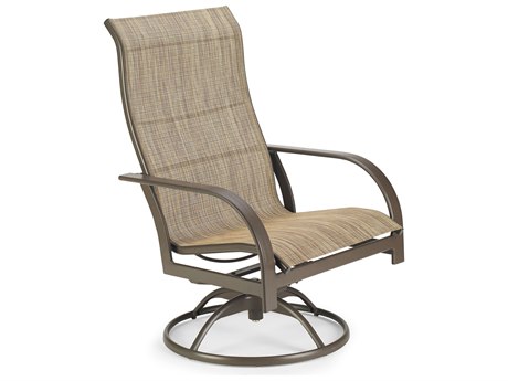 Winston Seagrove II Sling Aluminum Ultimate High Back Swivel Tilt Chair ...