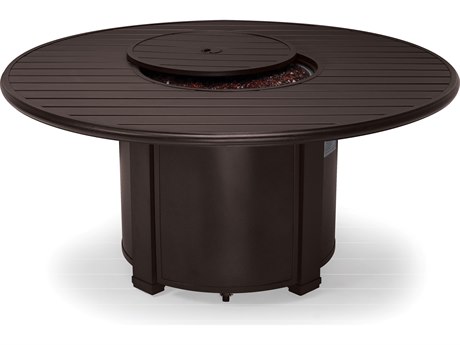 Winston Aluminum Round Fire Pit Table