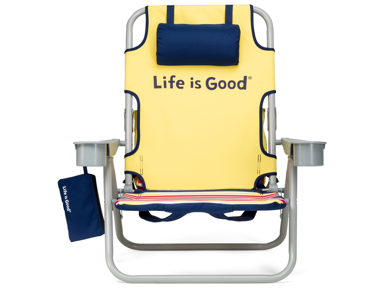 Life is good online beach chair yellow