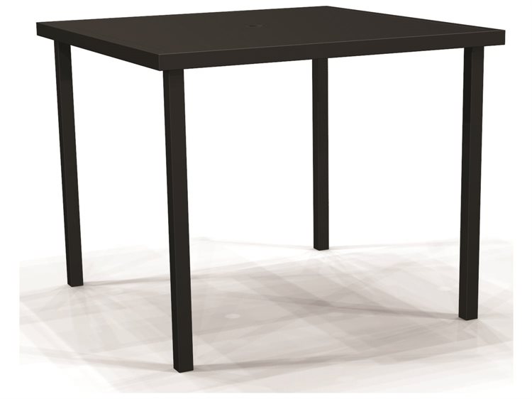 Winston Solid Top Aluminum 44'' Square Counter Table