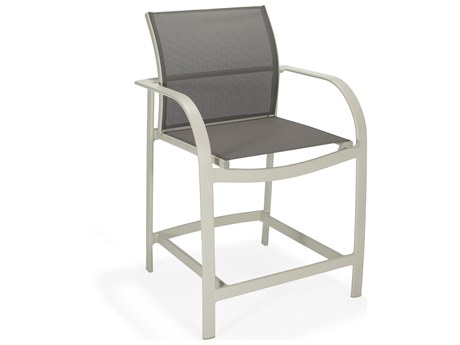 Winston Coral Reef Sling Aluminum Counter Stool