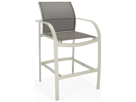 Winston Coral Reef Sling Aluminum Bar Stool