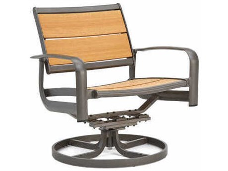 Winston Harper Aluminum Swivel Rocker Outdoor Patio Lounge Chair