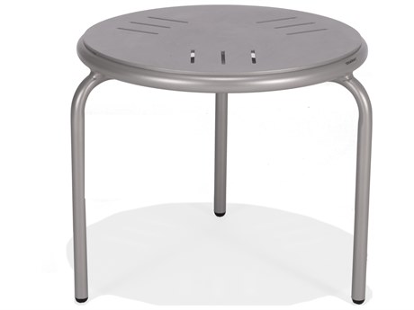 Winston Oceans Aluminum 18" Round Occasional Table