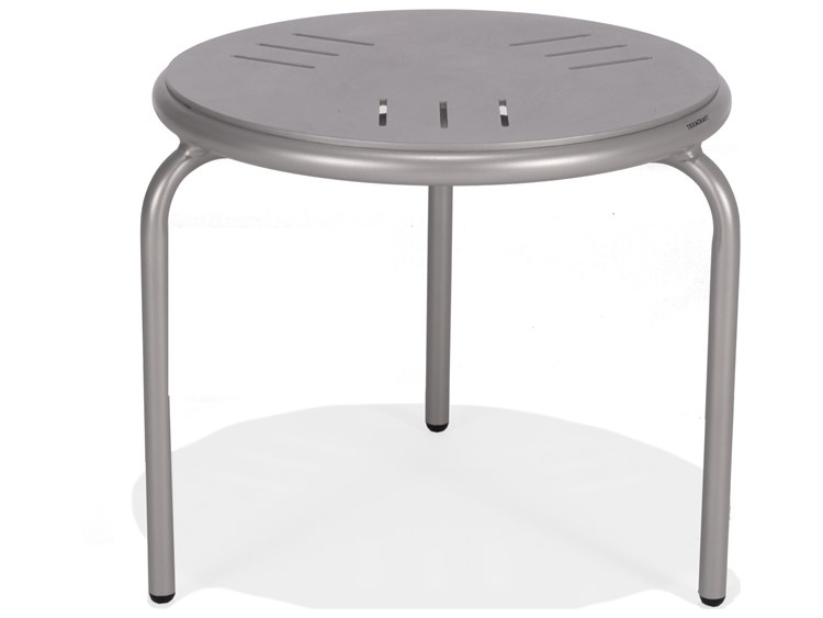 Winston Oceans Aluminum 18" Round Occasional Table