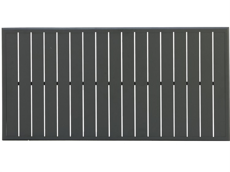 Winston Alternative Slat Extruded Aluminum Rectangular Top