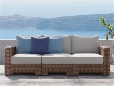Winston Nico Sectional - Quick Ship Wicker Cushion Lounge Set