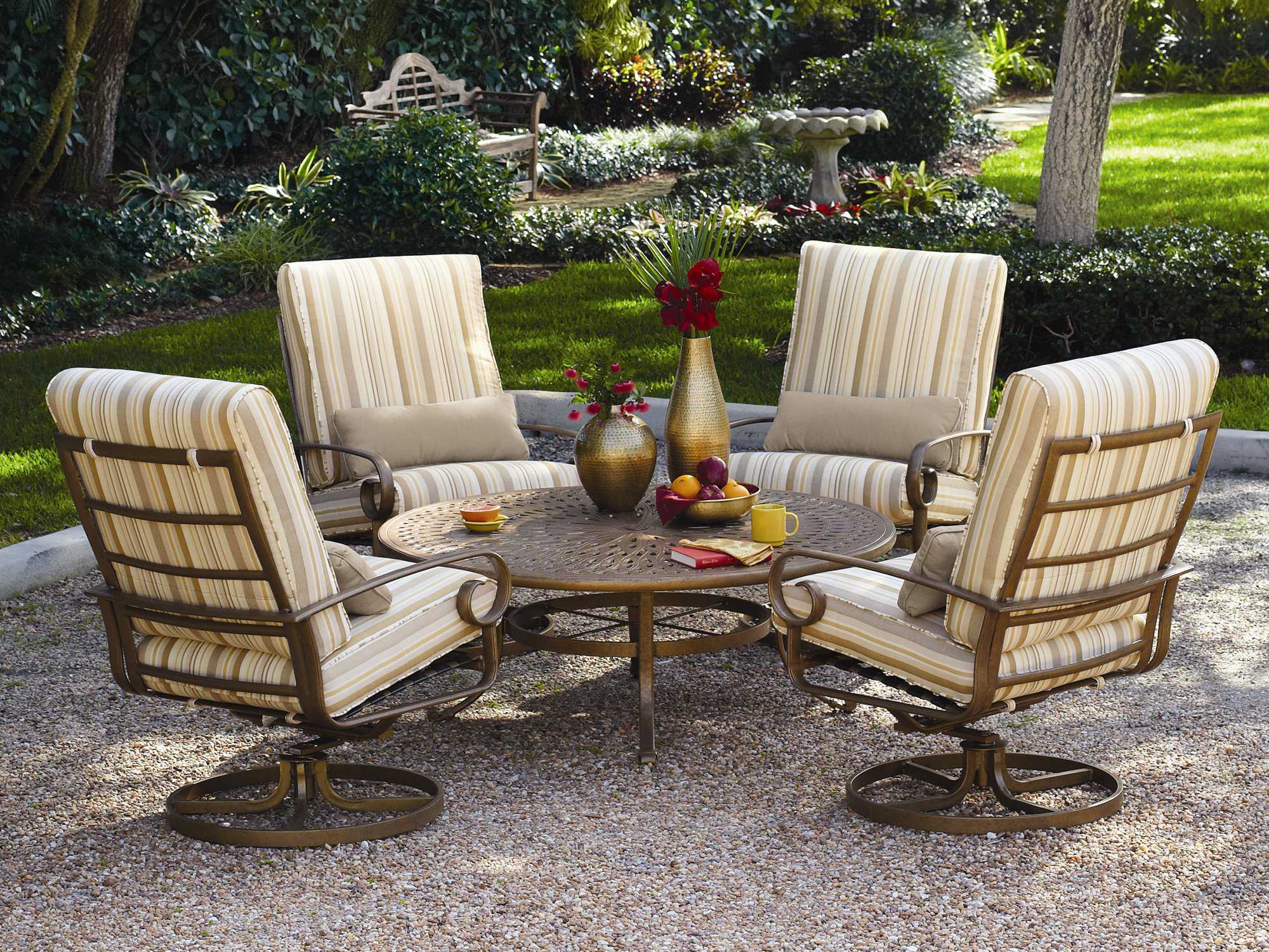 Swivel Patio Chairs With Cushions Clearance | Chair Design