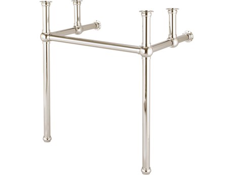 Water Creation Embassy Single Wash Stand and P-Trap in Polished Nickel