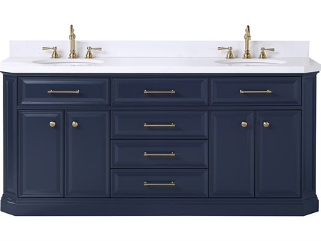 Water Creation Palace Satin Gold Vanity