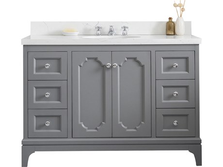 Water Creation Queen Chrome Vanity