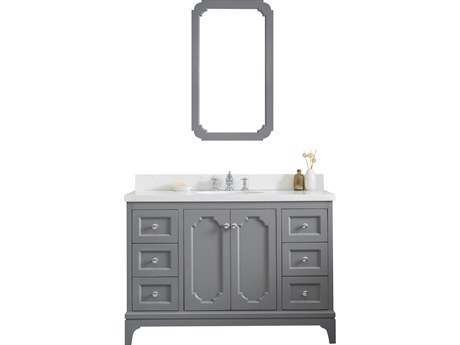 Water Creation Queen Chrome Vanity