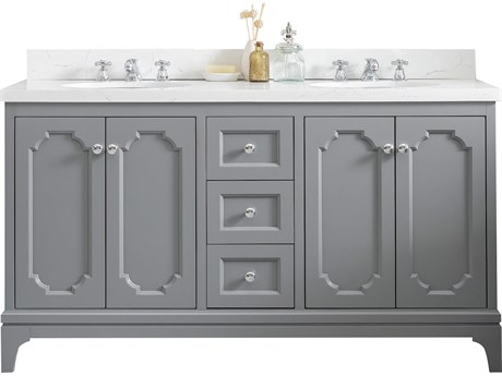 Water Creation Queen Chrome Vanity