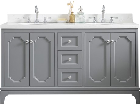 Water Creation Queen Chrome Vanity