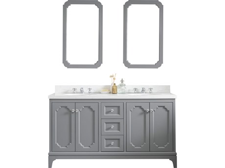 Water Creation Queen Chrome Vanity