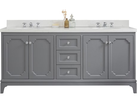Water Creation Queen Chrome Vanity