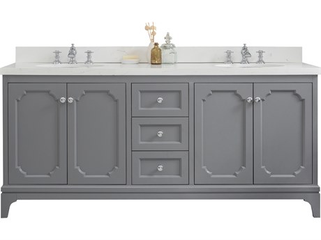 Water Creation Queen Chrome Vanity