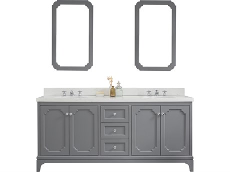 Water Creation Queen Chrome Vanity