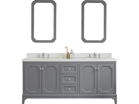 Water Creation Queen Chrome Vanity