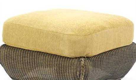 Woodard Bravo Replacement Cushions - Whitecraft Ottoman Cushion