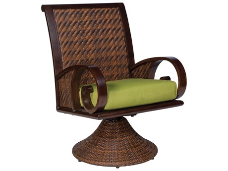 Woodard Whitecraft North Shore Replacement Cushion Swivel Rocking Dining Chair
