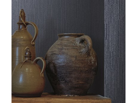 York Wallcoverings Ronald Redding Traveler Blue Weekender Weave Wallpaper