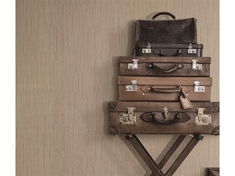 York Wallcoverings Ronald Redding Traveler Copper Weekender Weave Wallpaper