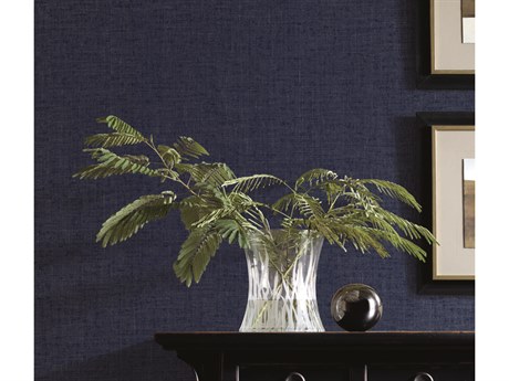 York Wallcoverings Ronald Redding Traveler Blue Diplomacy Weave Wallpaper