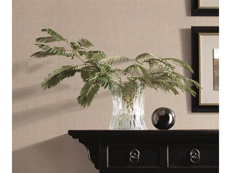 York Wallcoverings Ronald Redding Traveler Cream Diplomacy Weave Wallpaper
